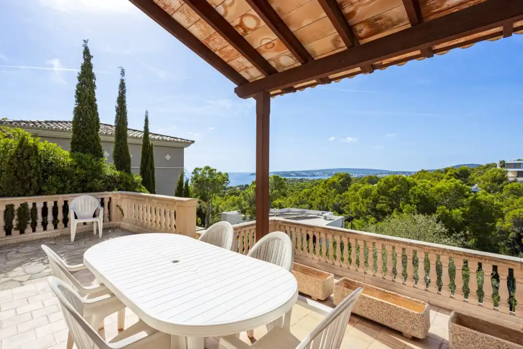 Jardí de Casa o xalet en venda en Calvià amb Aire condicionat, Jardí privat i Terrassa