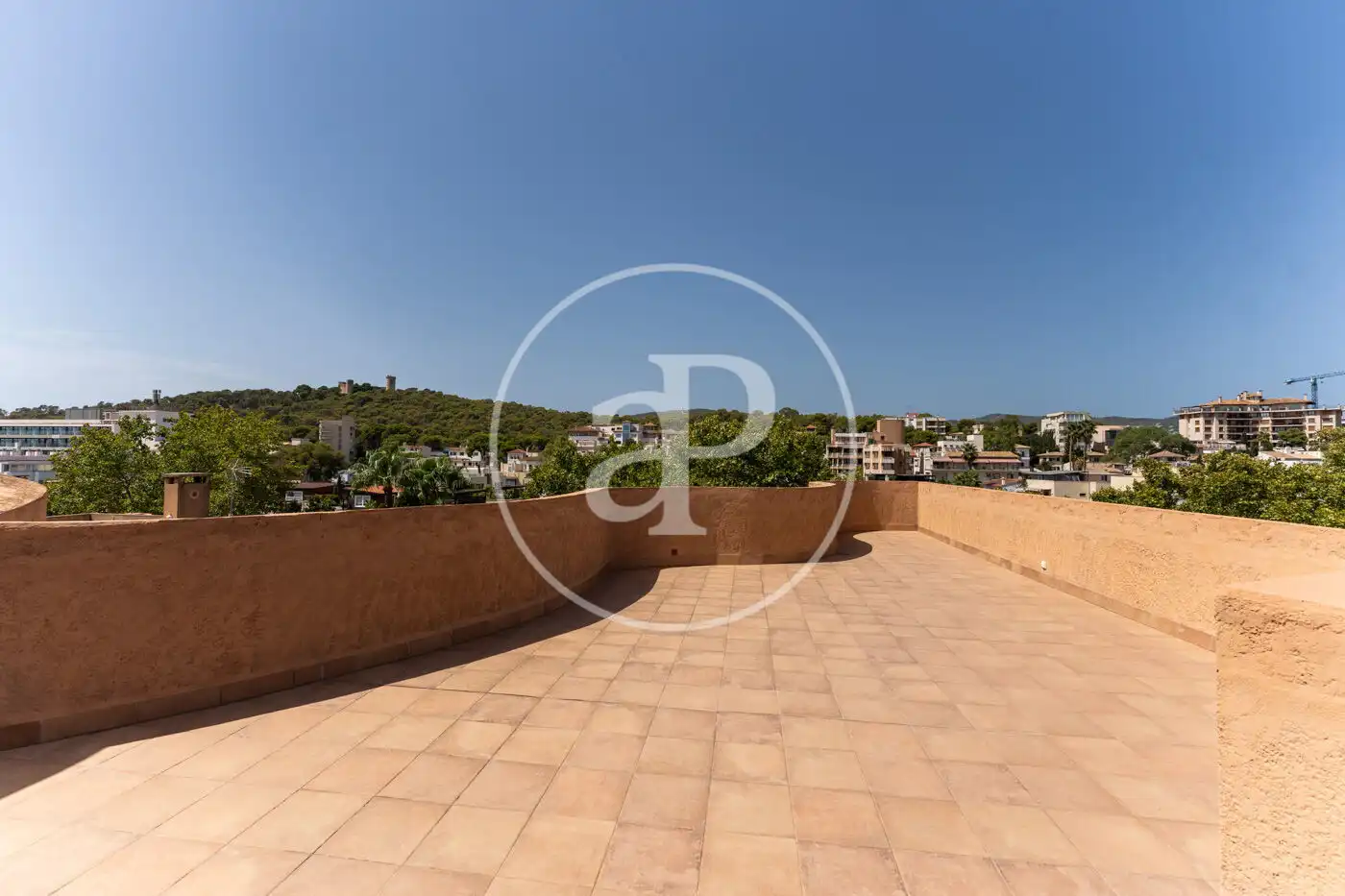Terrassa de Àtic de lloguer en  Palma de Mallorca amb Aire condicionat, Calefacció i Jardí privat