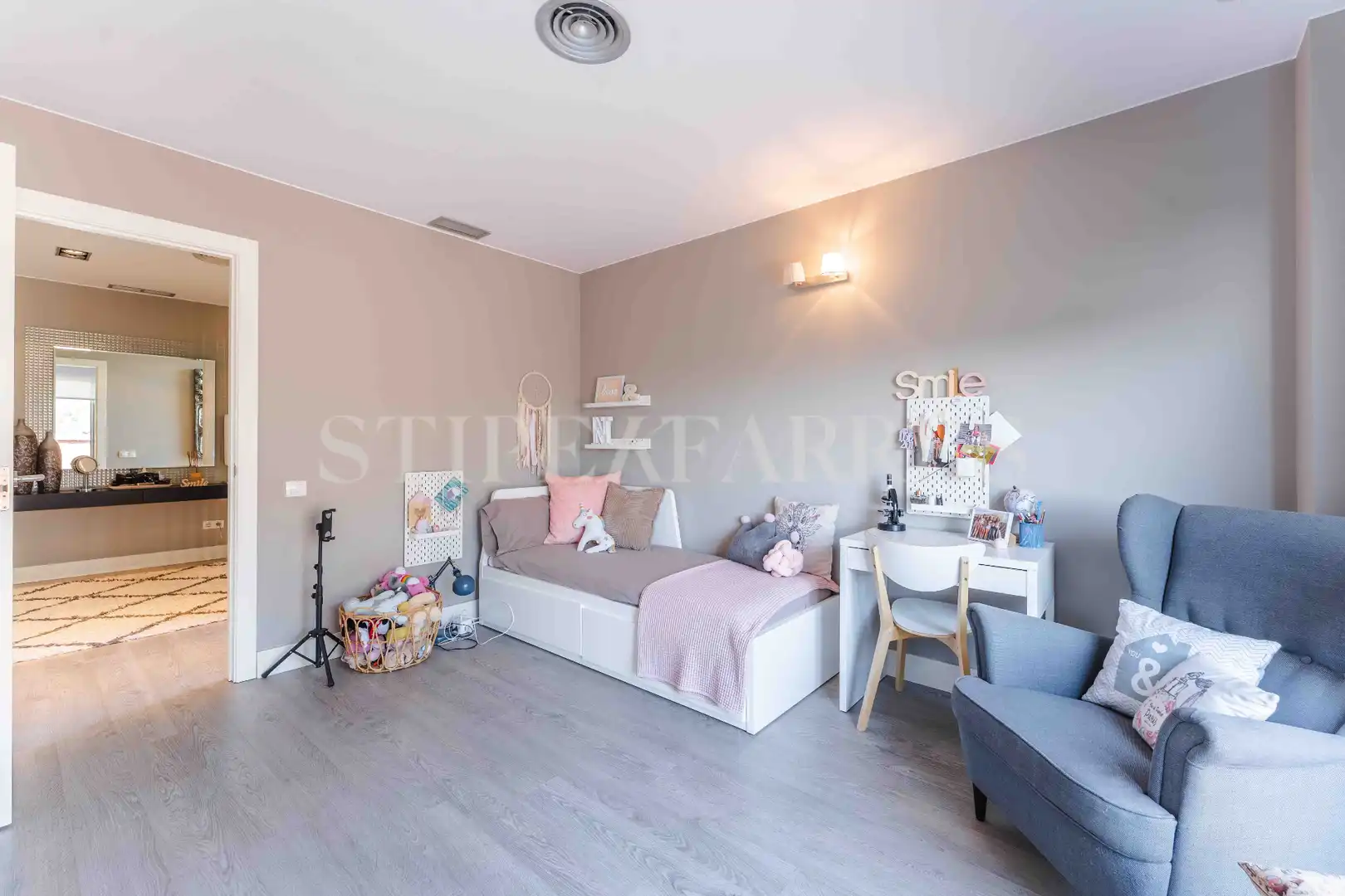 Habitación de Casa o chalet de alquiler en El Papiol con Aire acondicionado, Calefacción y Jardín privado