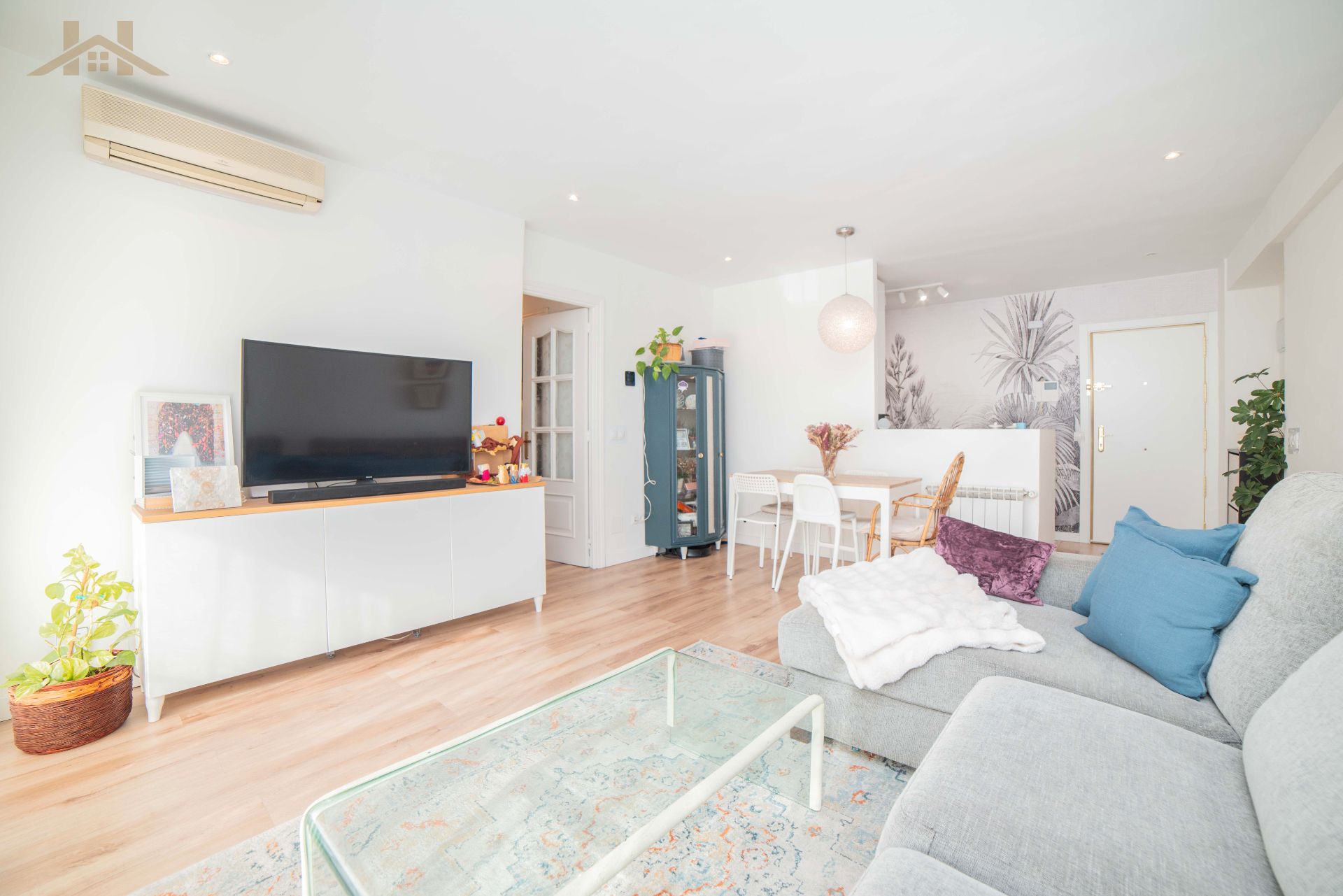 Living room of Flat for sale in Leganés  with Terrace and Storage room