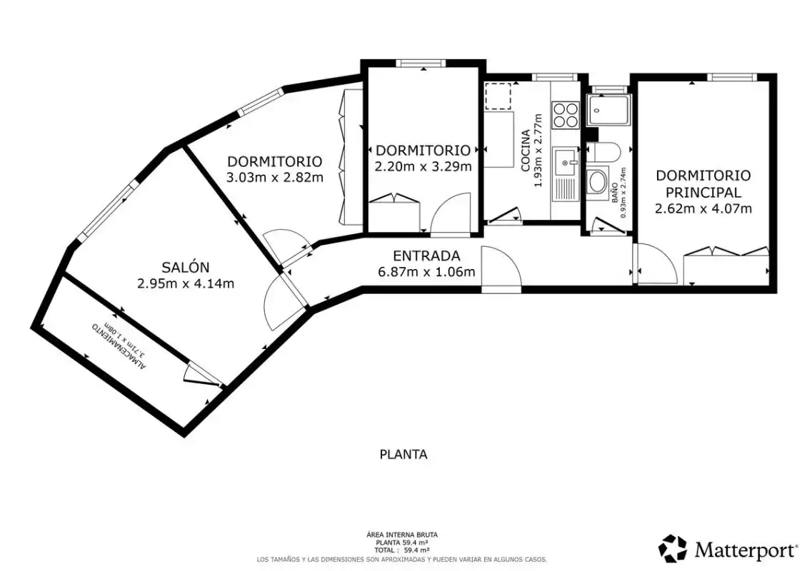 Wohnung zum Verkauf in C. de las Cañas, imagen 42