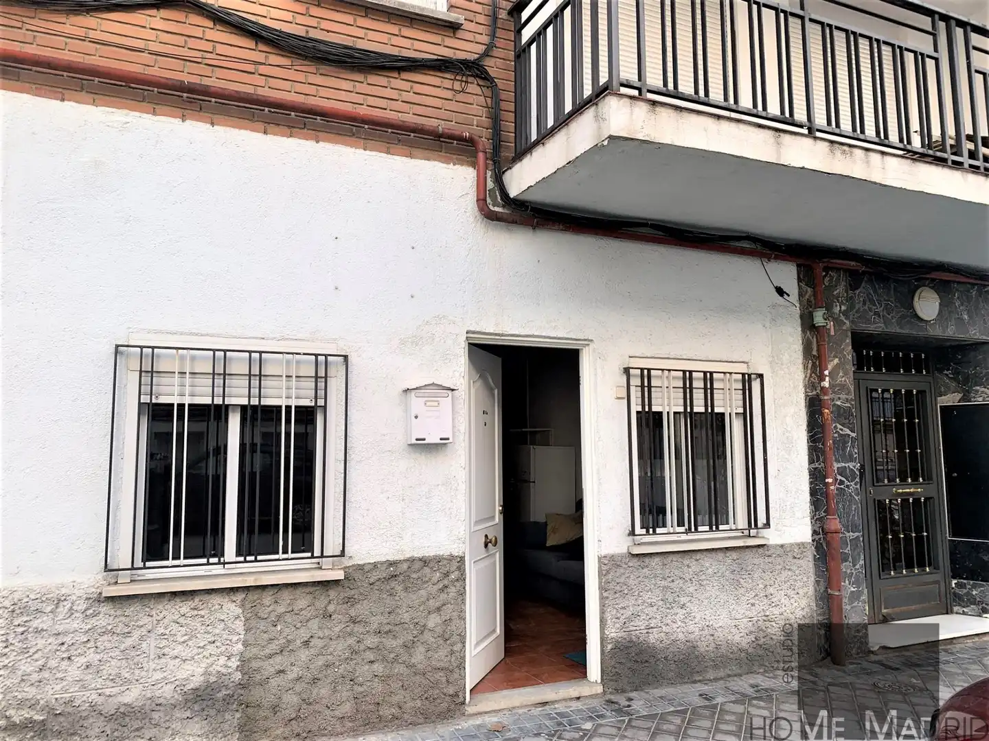 Vista exterior de Piso de alquiler en Madrid con Calefacción y Amueblado