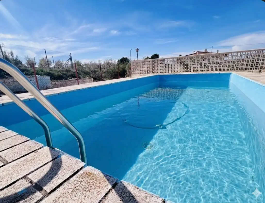 Piscina de Casa o xalet en venda en Petrer amb Aire condicionat, Jardí privat i Terrassa