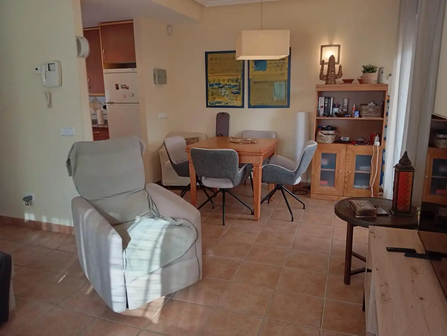 Dining room of Apartments for sale in Vera  with Air Conditioner, Private garden and Terrace