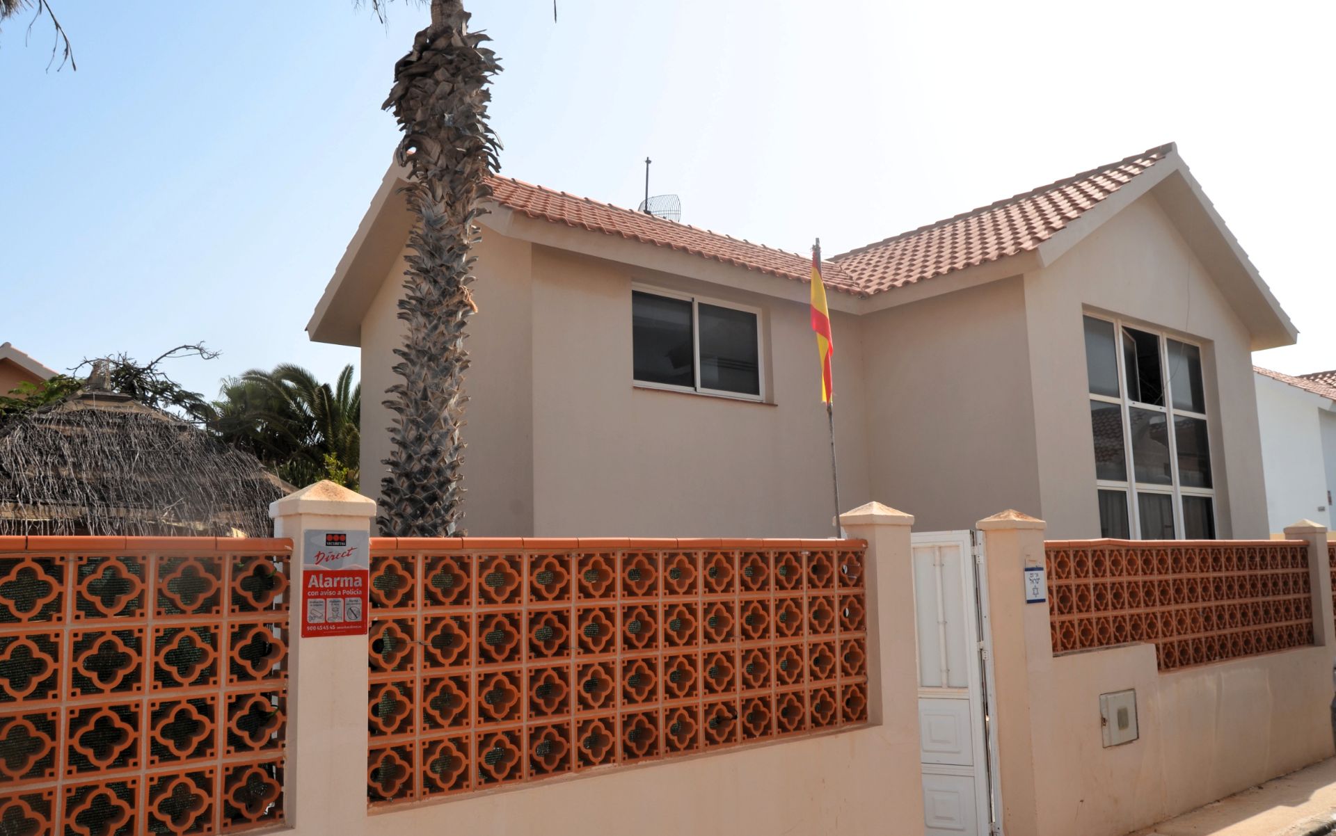 Vista exterior de Casa o xalet en venda en La Oliva amb Jardí privat i Terrassa