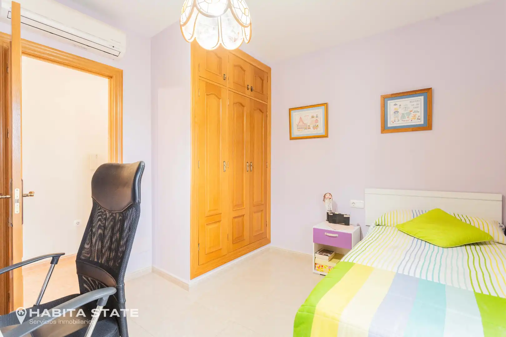Habitación de Casa o chalet en venta en Pechina con Aire acondicionado, Calefacción y Jardín privado