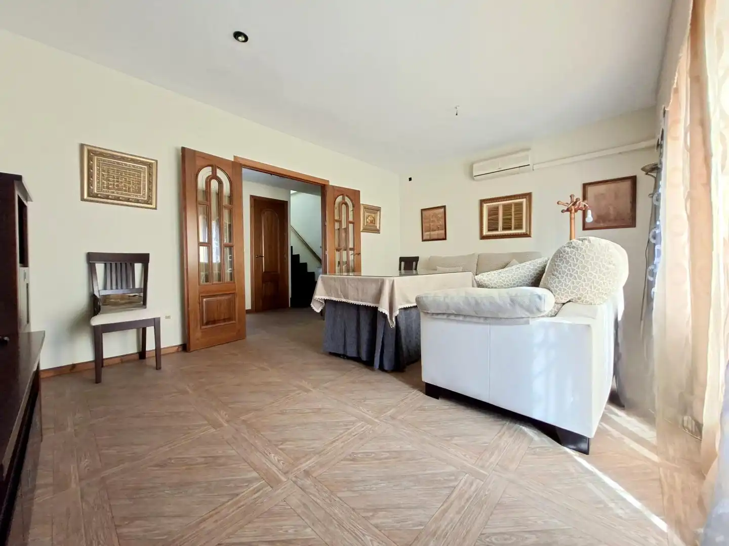 Sala de estar de Dúplex en venta en Badajoz con Aire acondicionado, Calefacción y Trastero