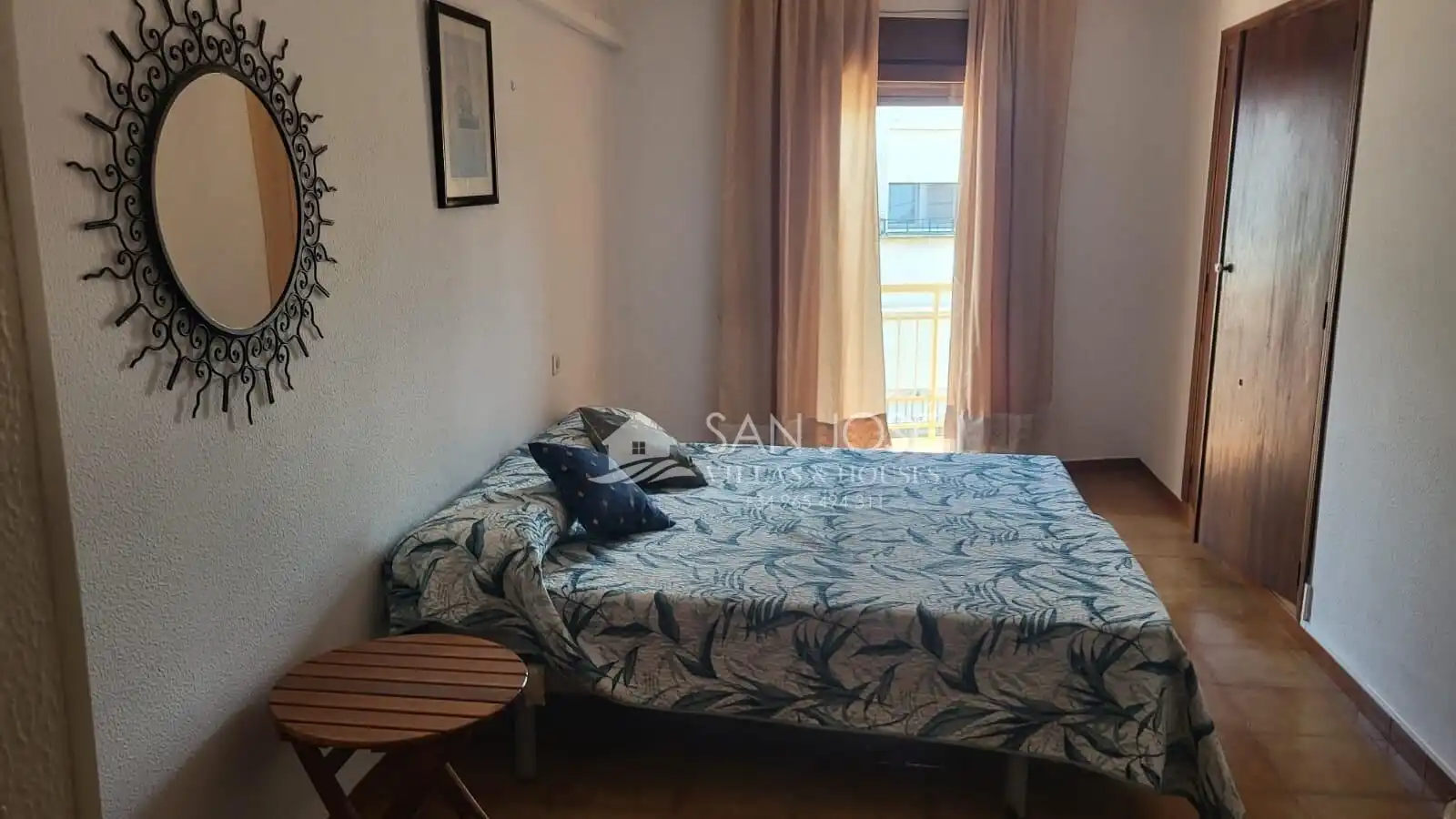 Habitación de Piso de alquiler en El Verger con Aire acondicionado, Amueblado y Balcón