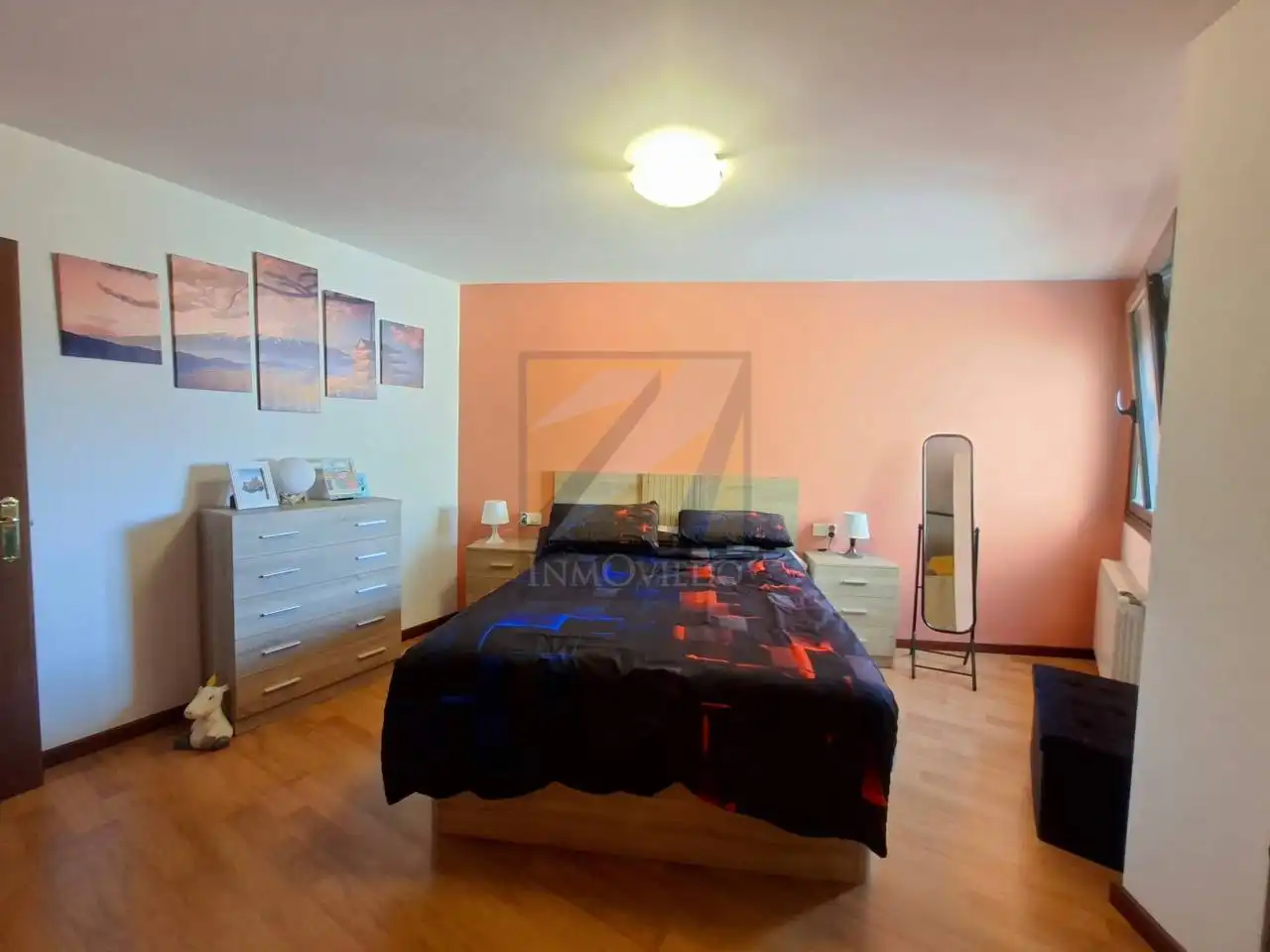 Bedroom of Flat for sale in Gijón   with Heating, Storage room and Furnished