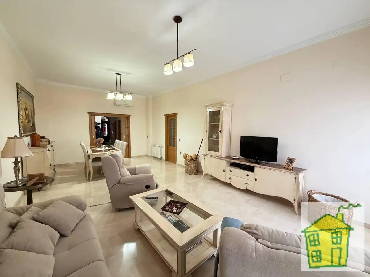 Living room of Houses for sale in Marmolejo  with Air Conditioner, Heating and Private garden