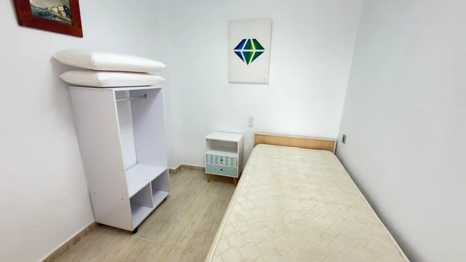 Schlafzimmer von Wohnung zum Verkauf in Alicante / Alacant mit Klimaanlage, Heizung und Privatgarten