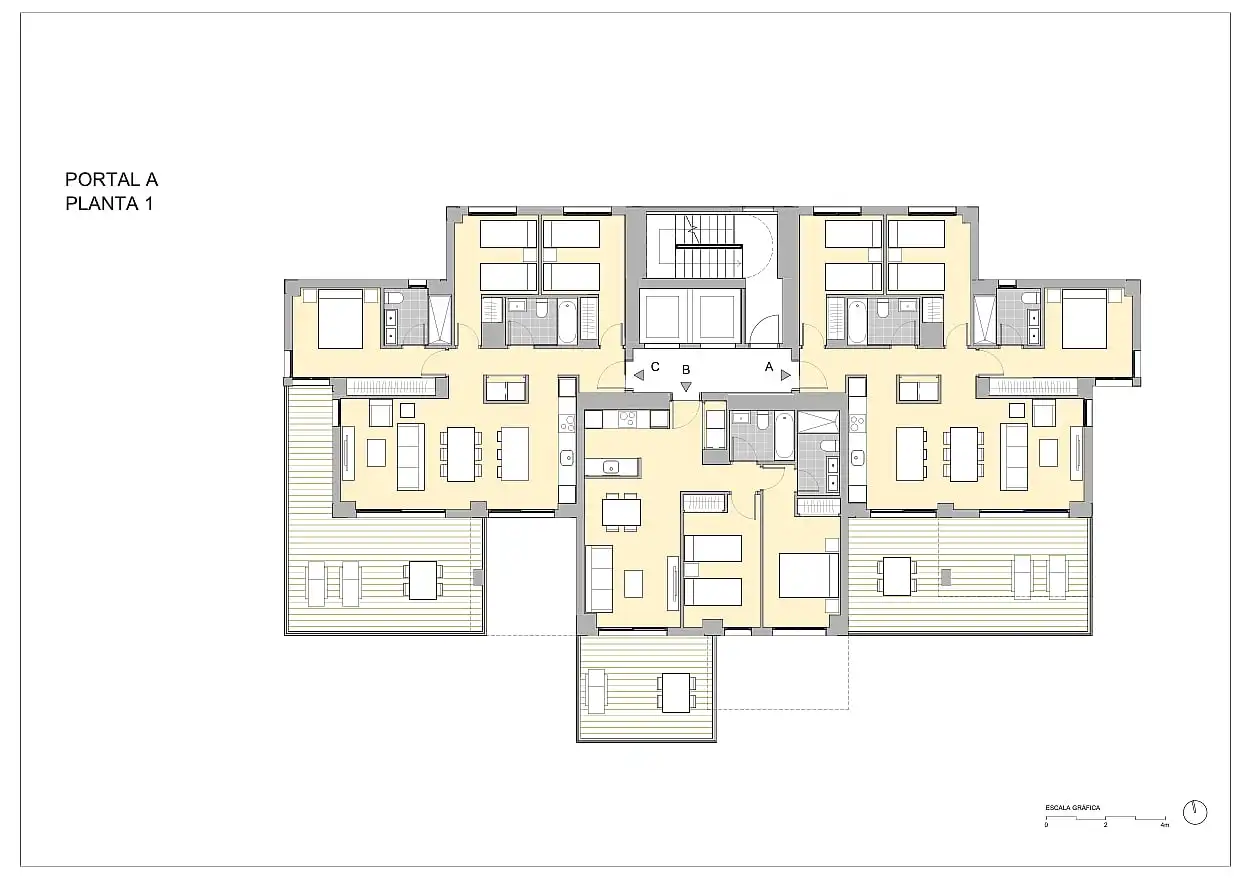 Apartment with terrace for sale in Zona Levante - Playa Fossa, imagen 16