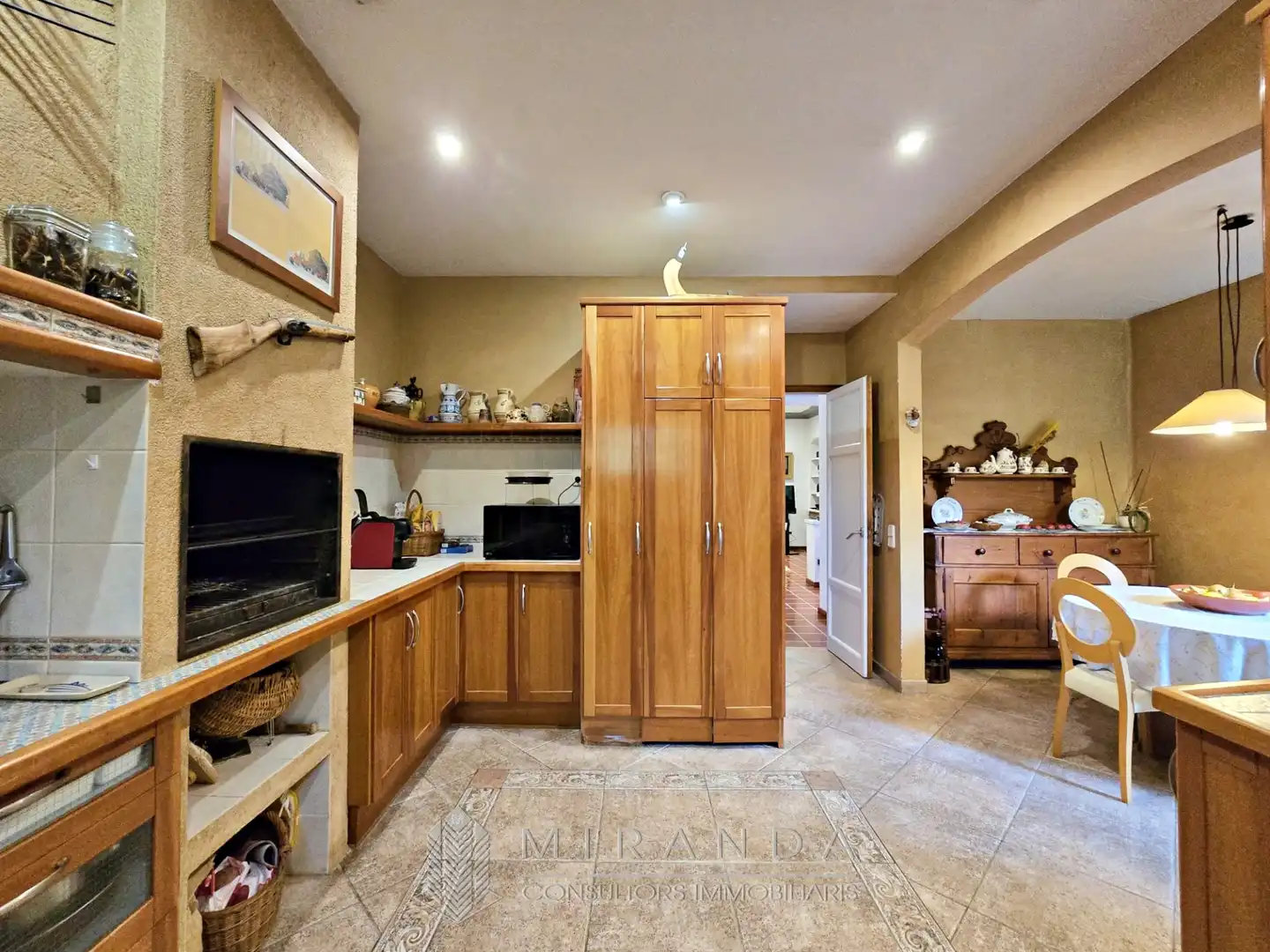 Cocina de Casa o chalet en venta en L'Ametlla del Vallès con Aire acondicionado, Jardín privado y Terraza