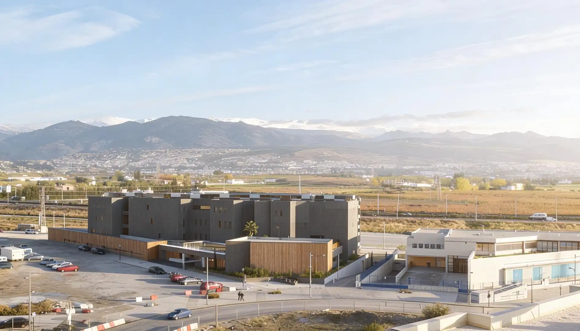 Exterior view of Flat for rent in Granada  with Air Conditioner, Heating and Private garden