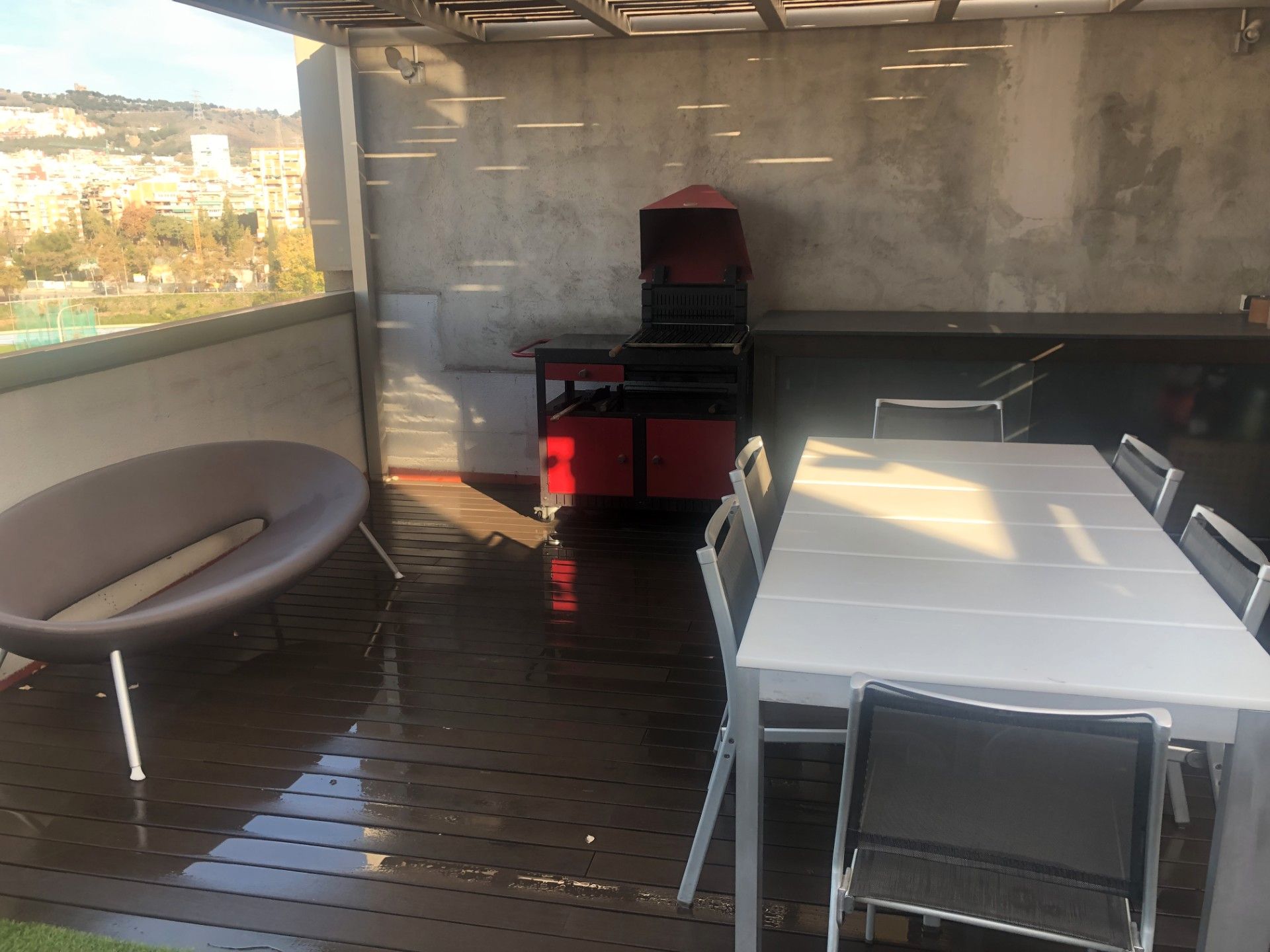 Terrassa de Àtic de lloguer en  Barcelona Capital amb Aire condicionat, Calefacció i Terrassa