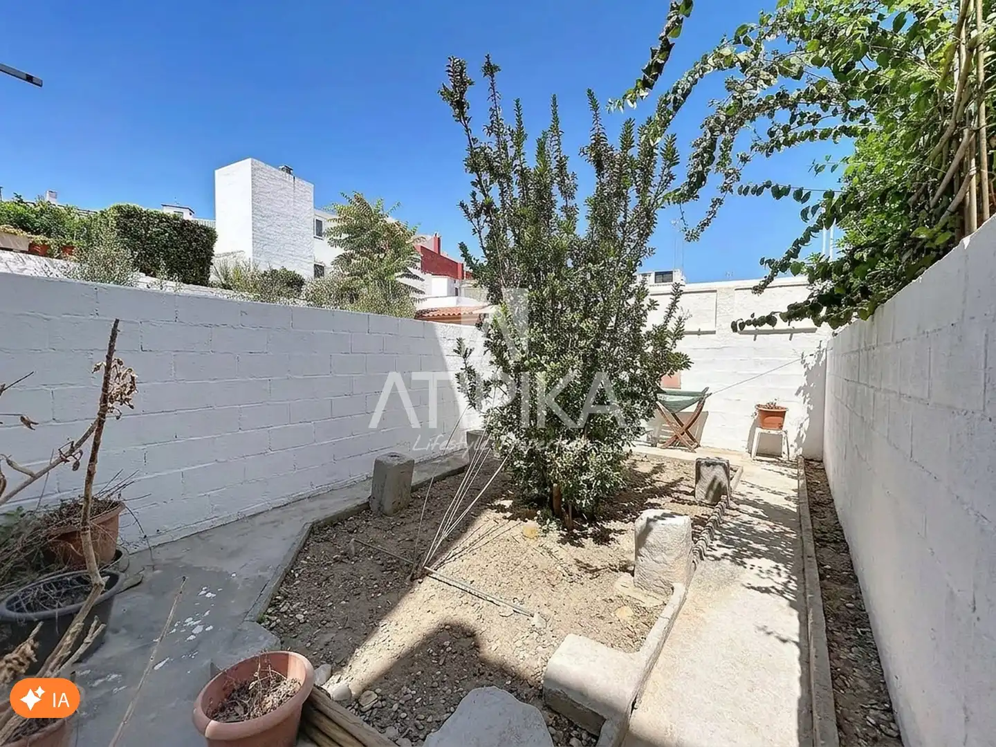 Garden of Houses for sale in Maó - Mahón  with Terrace