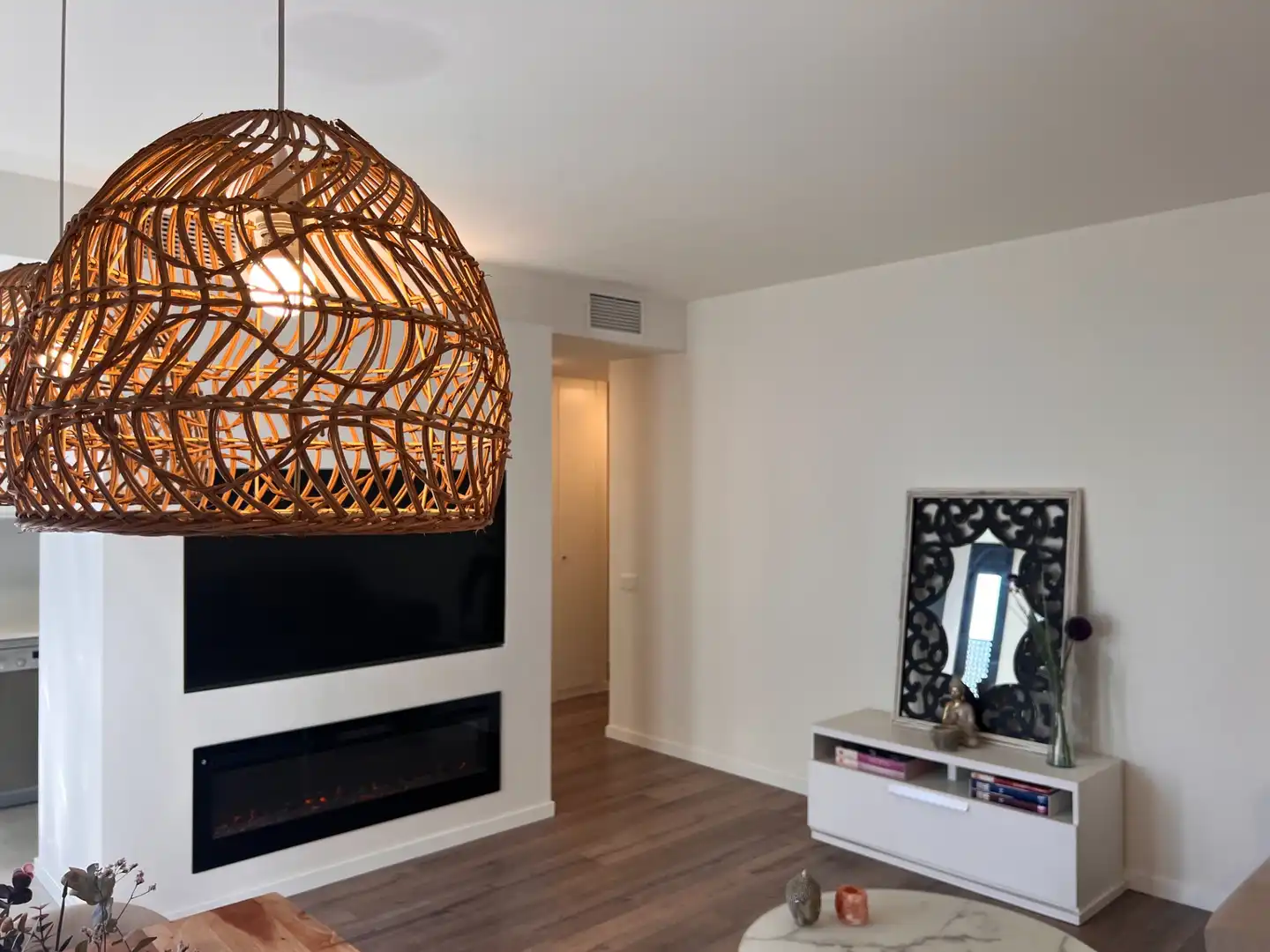 Living room of Ground floor for sale in Arenys de Mar  with Air Conditioner, Heating and Parquet flooring