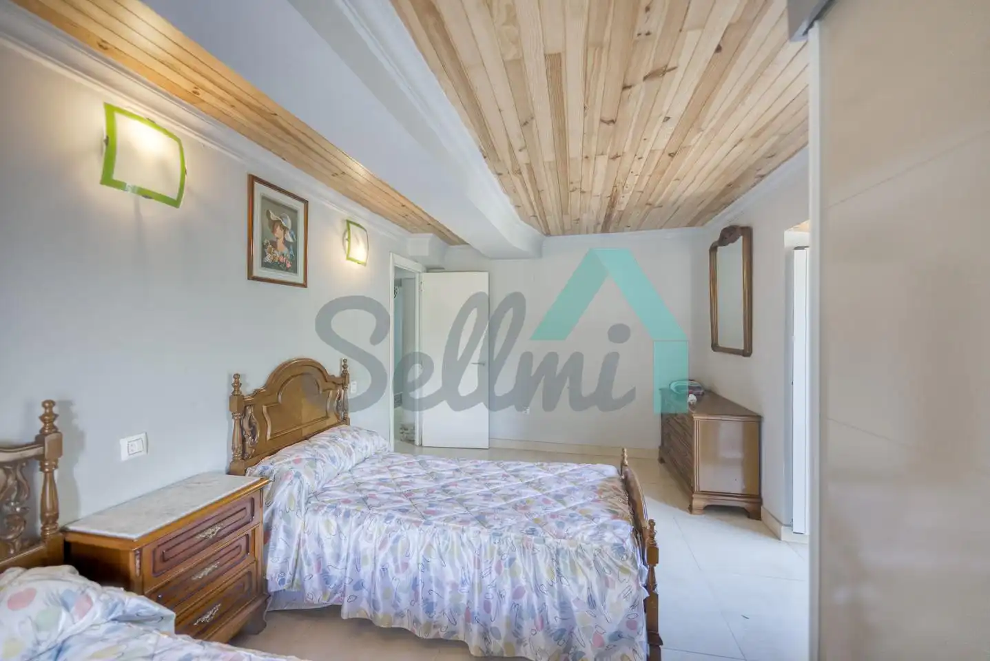 Bedroom of Houses for sale in Coaña  with Heating, Terrace and Furnished