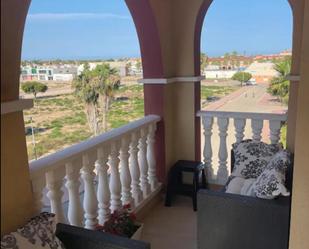 Terrace of Apartment to rent in Los Alcázares  with Air Conditioner, Heating and Swimming Pool
