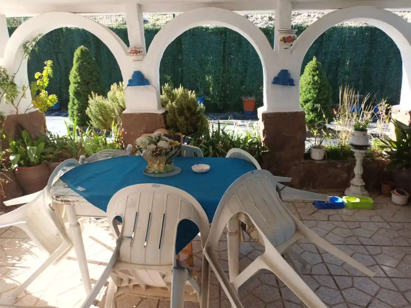 Terrassa de Casa o xalet en venda en Segovia Capital