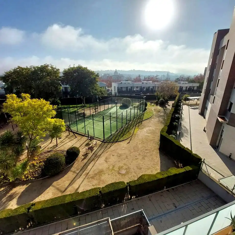 Vista exterior de Piso en venta en Vilafranca del Penedès con Calefacción, Parquet y Terraza