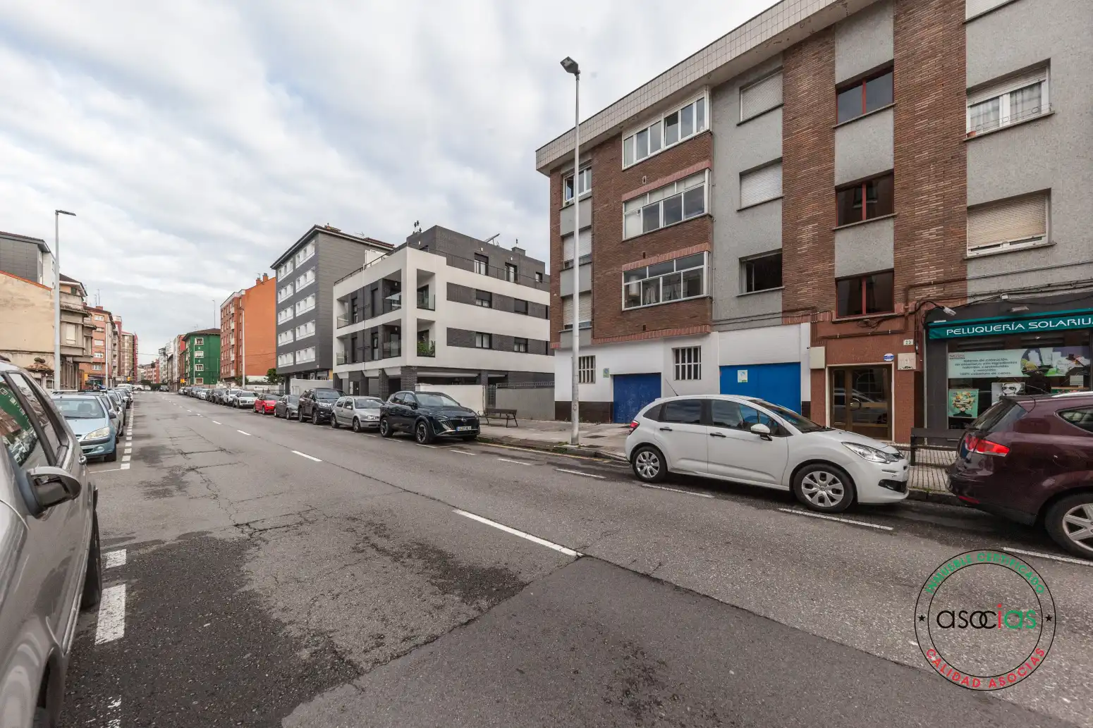 Vista exterior de Piso en venta en Gijón  con Parquet y Trastero