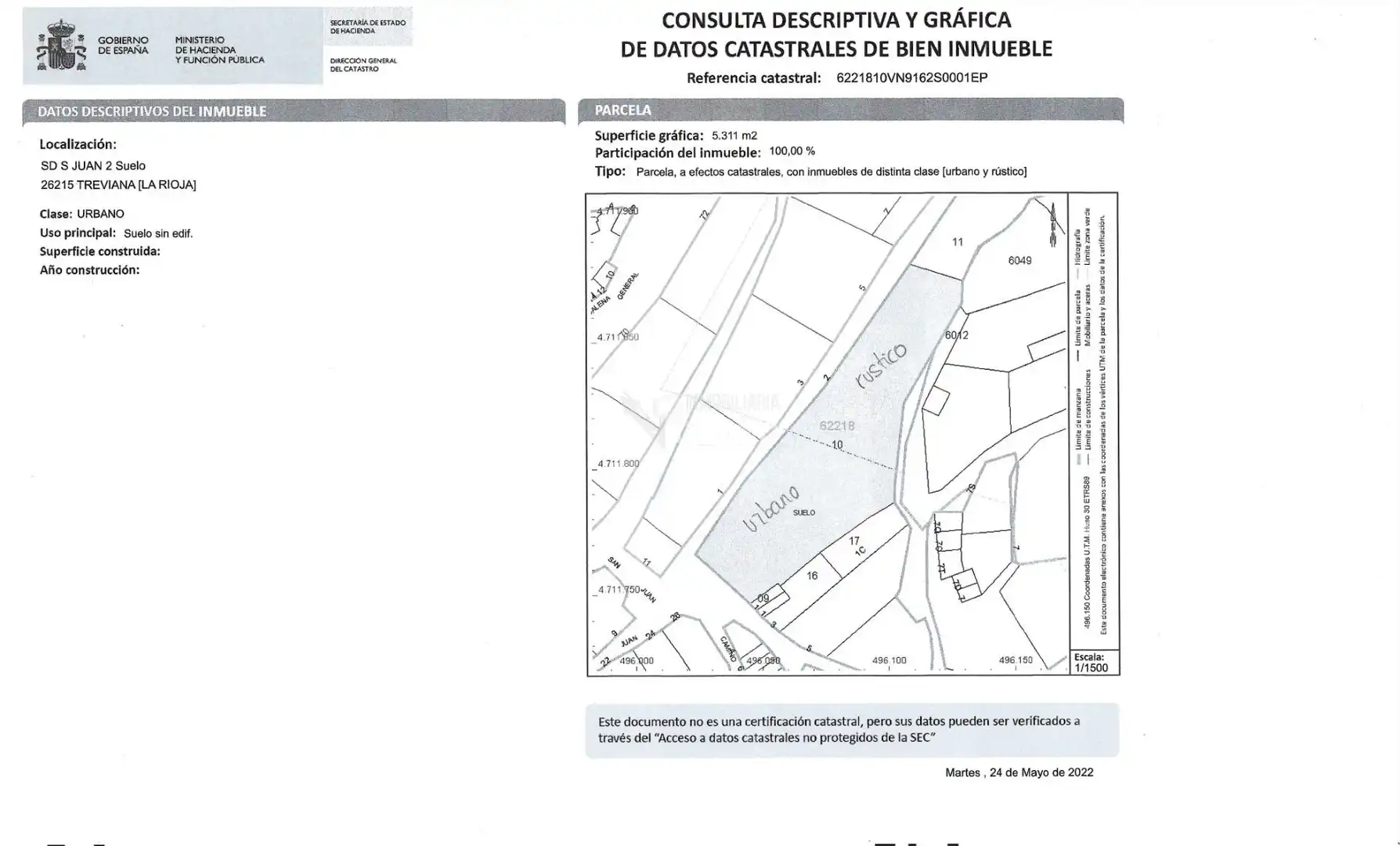 Terreno residencial en venta en Treviana, imagen 2