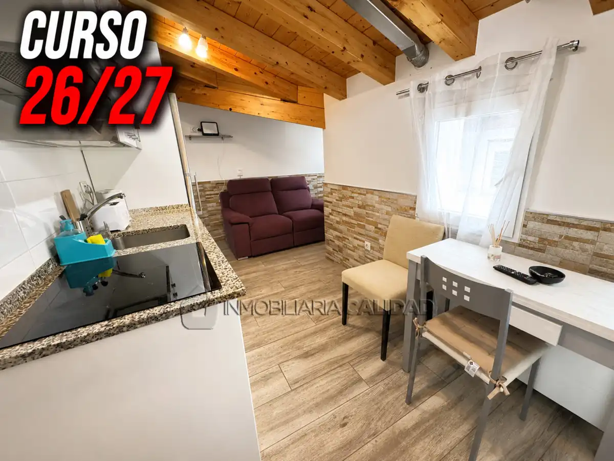 Sala d'estar de Pis de lloguer en Burgos amb Calefacció i Moblat