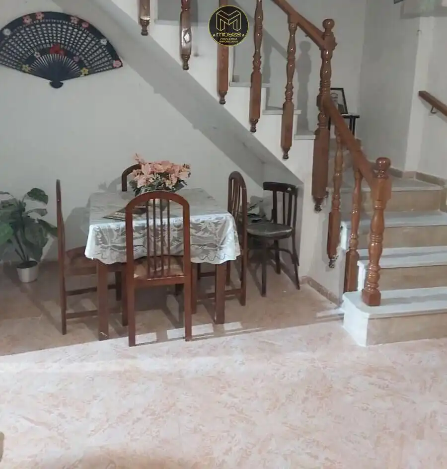 Menjador de Casa o xalet en venda en Fuerte del Rey amb Terrassa