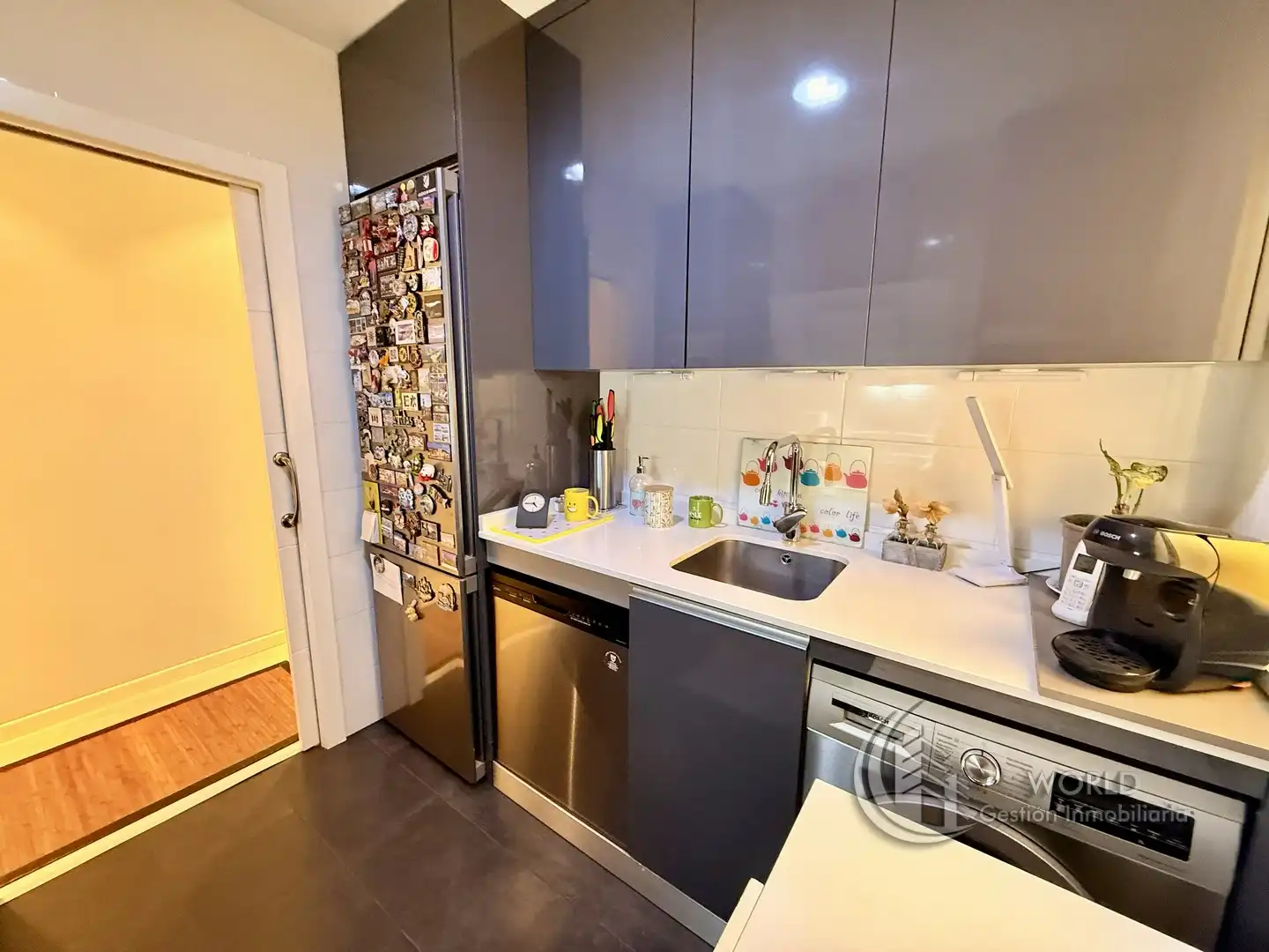 Küche von Wohnung zum Verkauf in Madrid mit Klimaanlage, Heizung und Möbliert