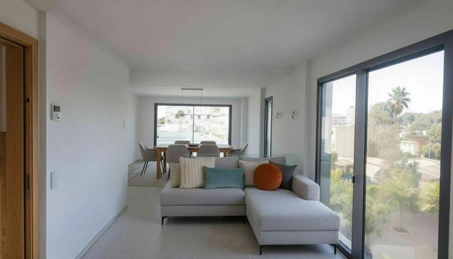 Living room of Attic for sale in  Palma de Mallorca  with Air Conditioner, Terrace and Storage room