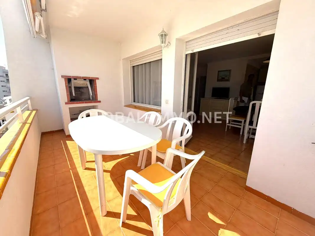 Jardí de Apartament en venda en Roses amb Terrassa, Piscina i Moblat