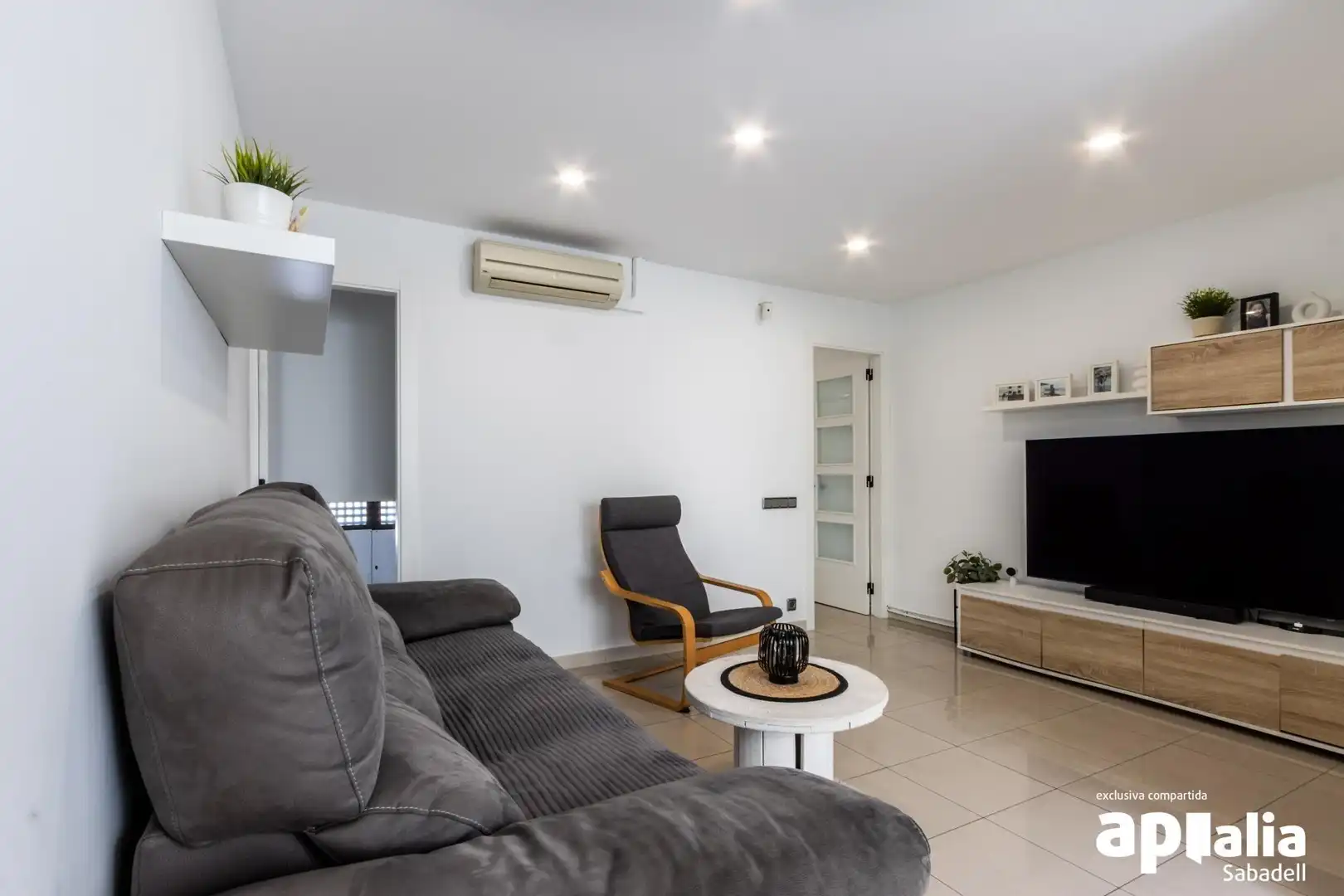Sala de estar de Casa o chalet en venta en Sabadell con Aire acondicionado, Calefacción y Terraza