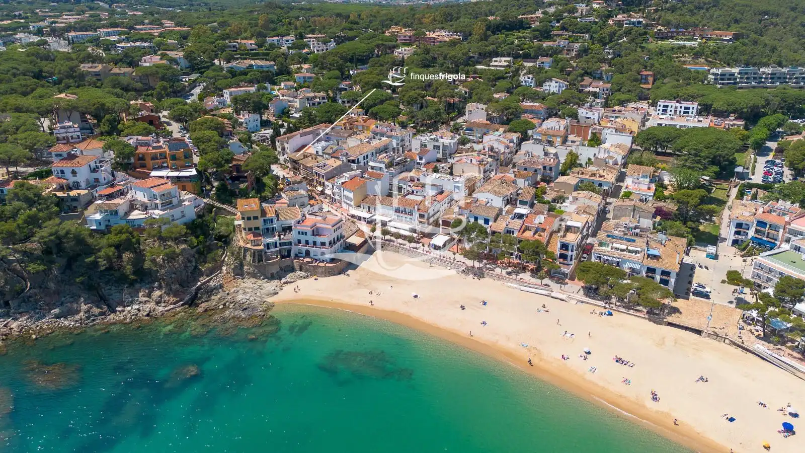 Exterior view of Attic for sale in Palafrugell  with Air Conditioner, Heating and Terrace
