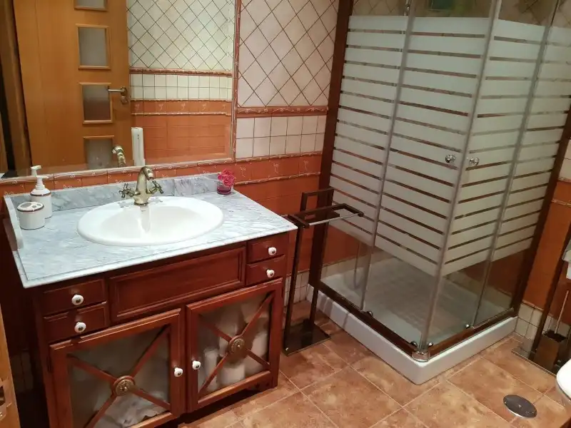 Bany de Casa o xalet en venda en Tejeda de Tiétar amb Aire condicionat, Calefacció i Jardí privat