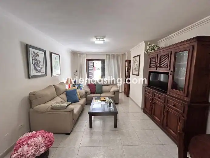 Sala de estar de Planta baja de alquiler en Puerto de la Cruz con Terraza, Amueblado y Horno