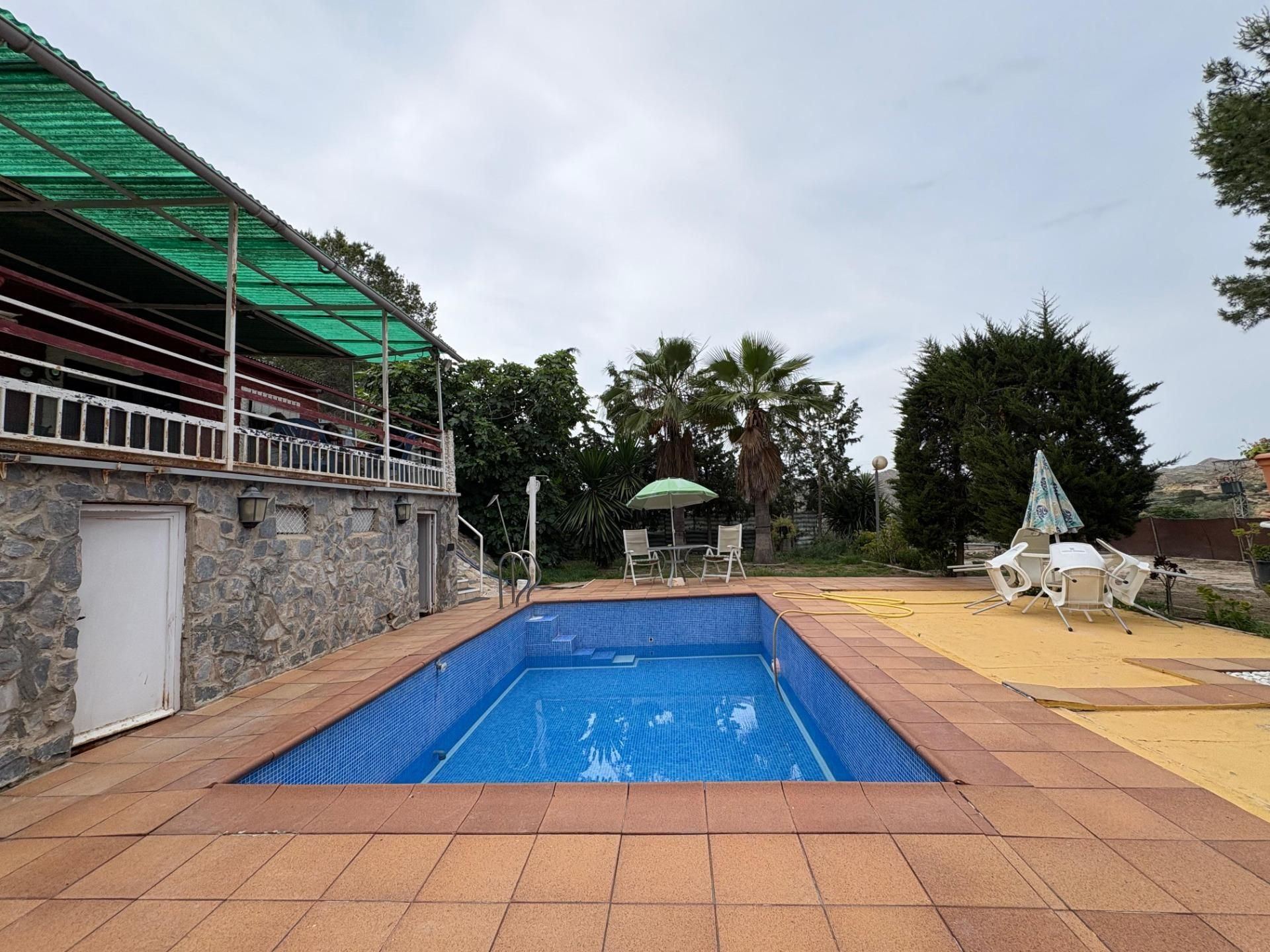 Swimming pool of Country house for sale in  Murcia Capital  with Heating, Private garden and Terrace