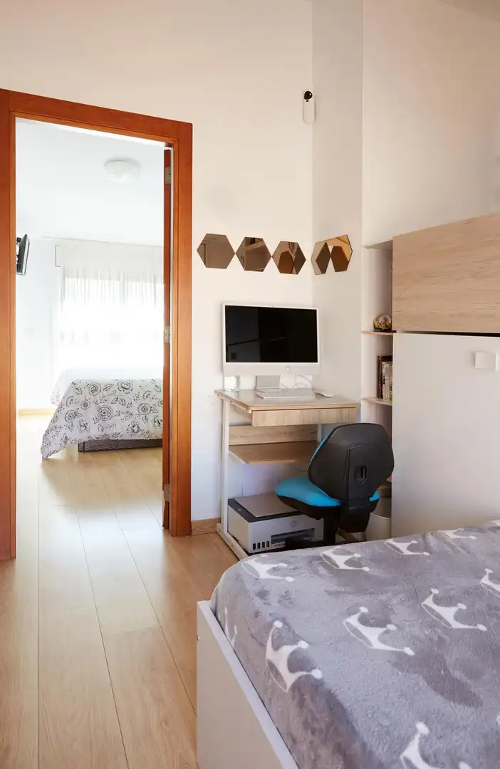 Dormitori de Dúplex en venda en Terrassa amb Calefacció, Parquet i Terrassa