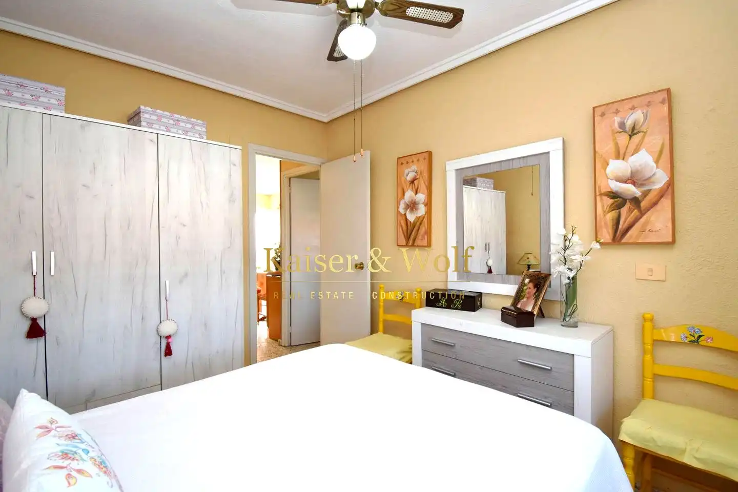 Habitación de Casa o chalet en venta en Santa Pola con Aire acondicionado, Terraza y Amueblado