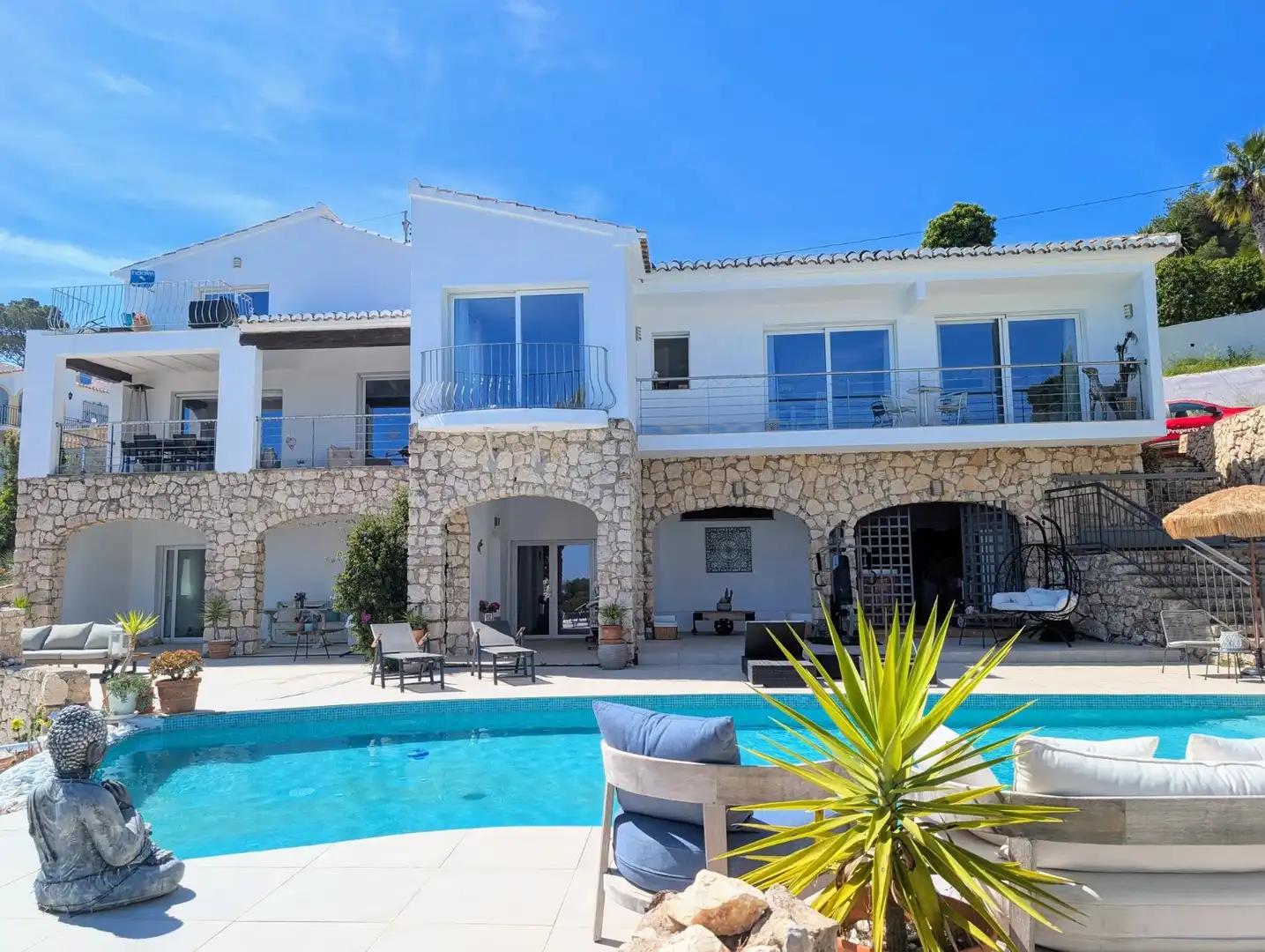 Exterior view of Houses for sale in Jávea / Xàbia