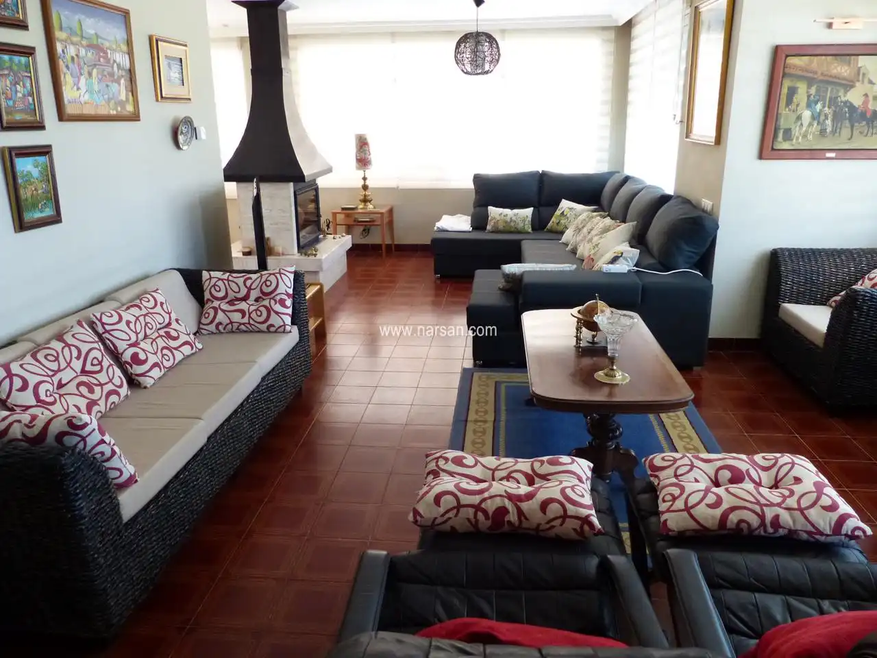 Sala d'estar de Casa o xalet en venda en Benicasim Golf