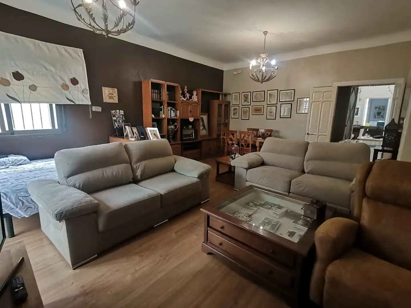 Living room of Houses for sale in Almería  with Air Conditioner, Private garden and Terrace