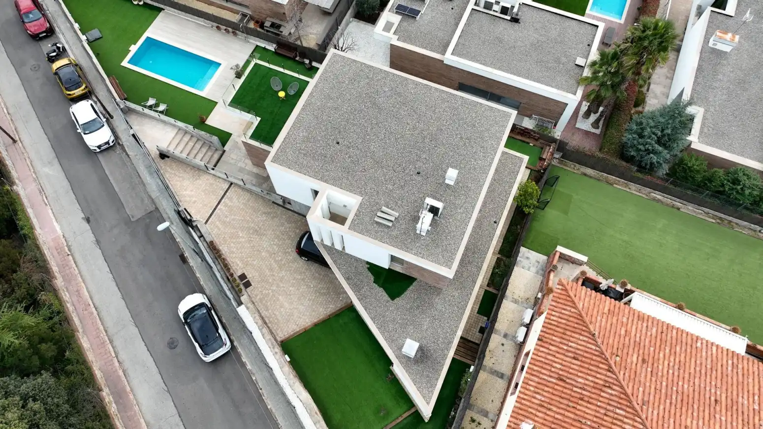 Vista exterior de Casa o chalet en venta en Matadepera con Aire acondicionado, Calefacción y Terraza