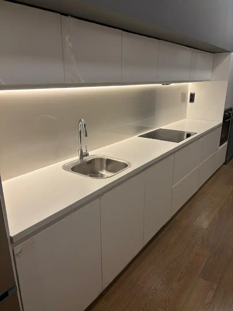 Cocina de Piso de alquiler en  Logroño con Aire acondicionado, Calefacción y Lavadora
