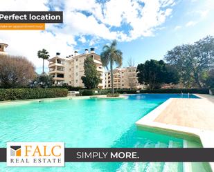Swimming pool of Apartment for sale in  Palma de Mallorca  with Private garden and Community pool