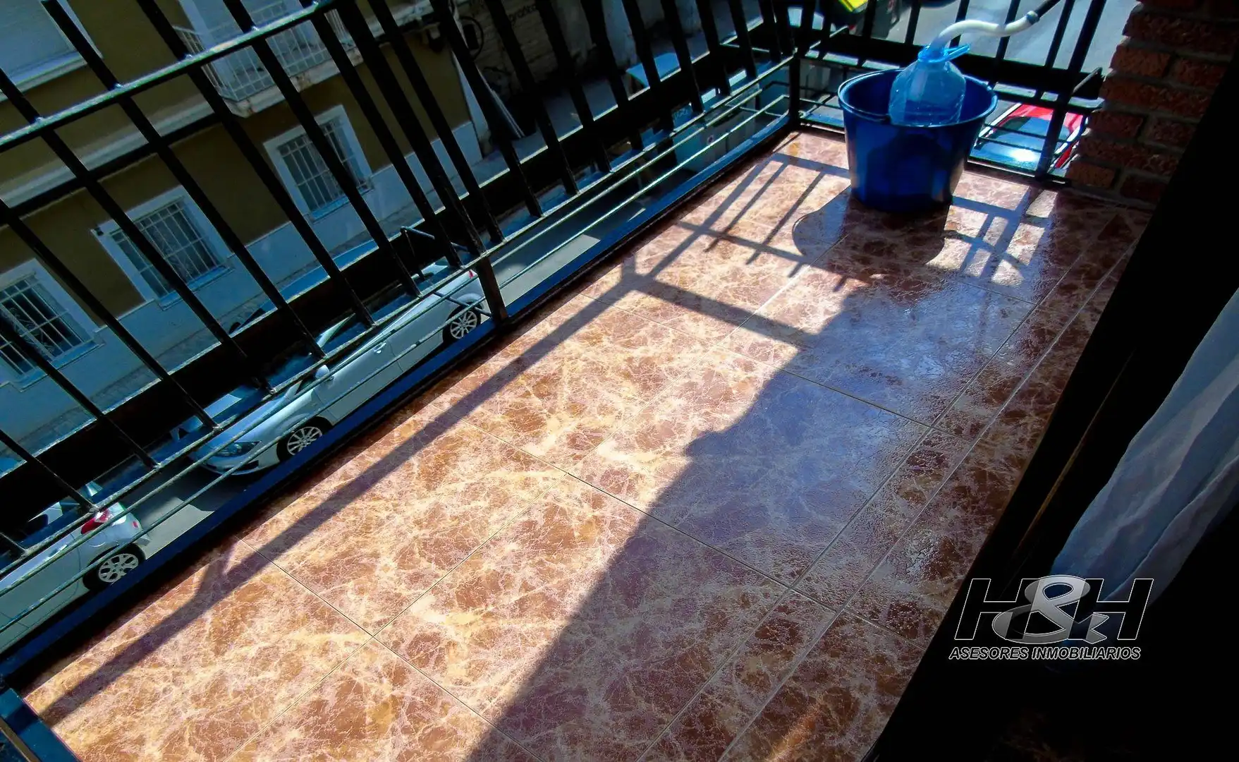 Terrasse von Wohnung zur Miete in Burjassot mit Klimaanlage, Heizung und Möbliert