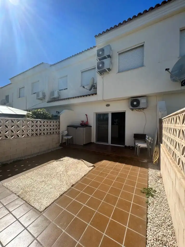 Terraza de Casa adosada de alquiler en Els Poblets con Aire acondicionado, Calefacción y Jardín privado