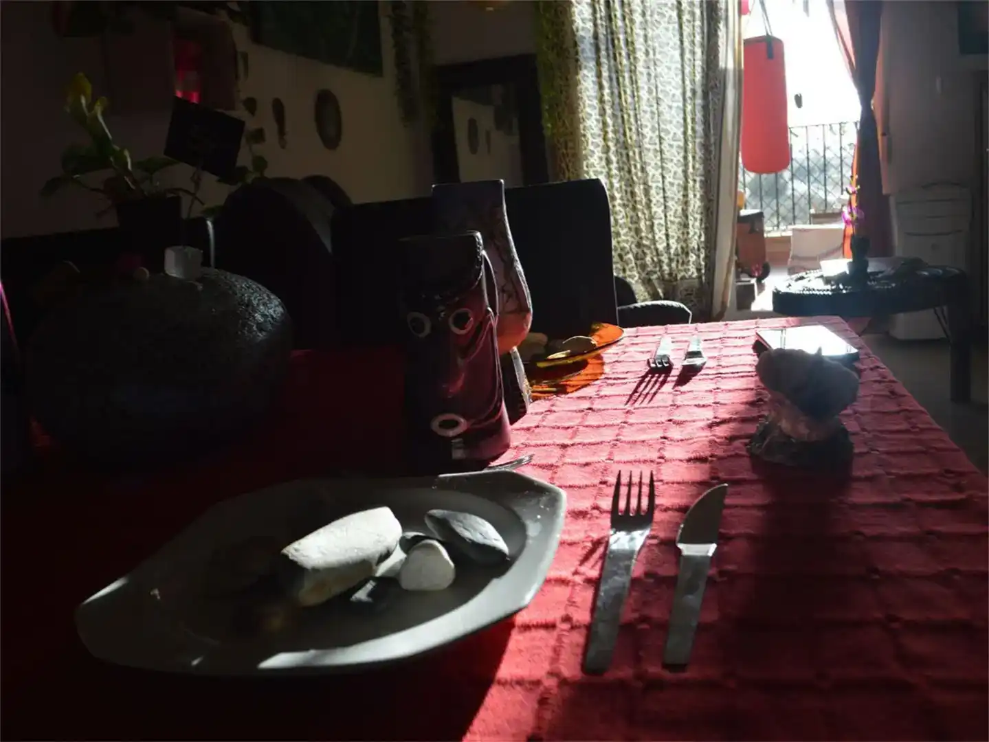 Esszimmer von Wohnungen zur Miete in Cartagena mit Klimaanlage, Schwimmbad und Balkon