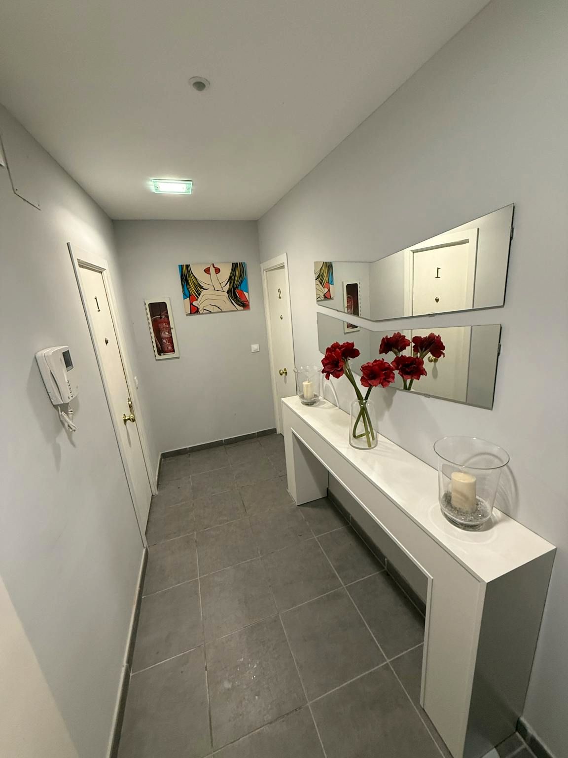 Bany de Pis de lloguer en  Madrid Capital amb Aire condicionat, Calefacció i Jardí privat