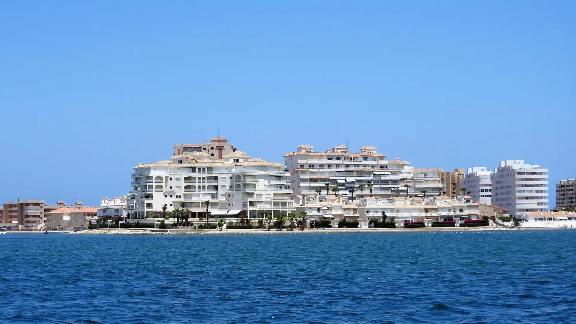 Exterior view of Flat for sale in La Manga del Mar Menor  with Air Conditioner, Heating and Terrace